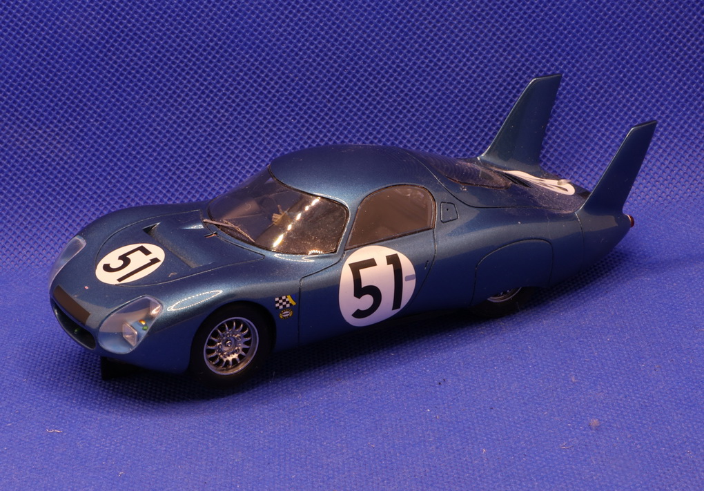 Slotcars66 CD SP 66 1/32nd scale slot car by Le Mans Miniatures blue #51  